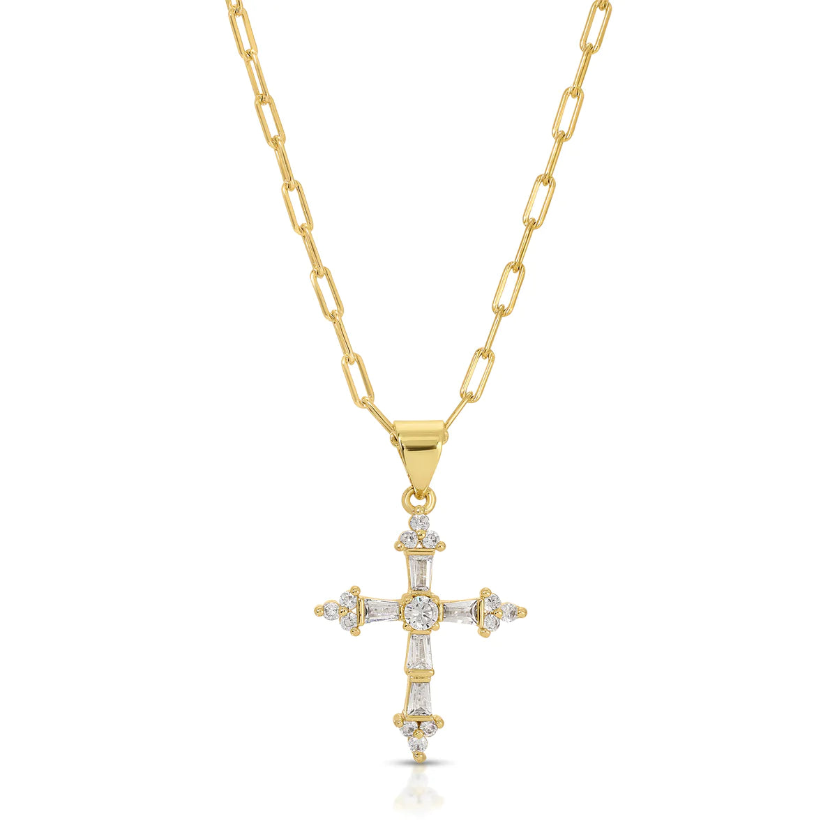 PRINCESS CROSS NECKLACE