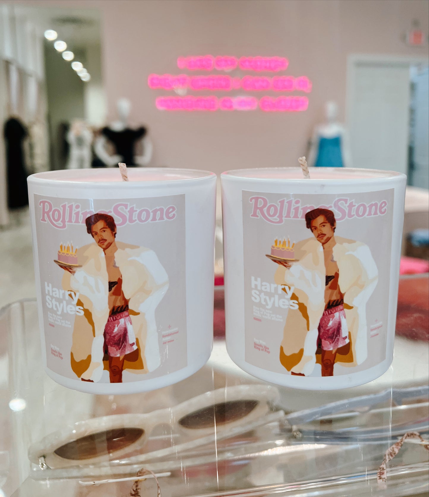 Harry Styles Candle