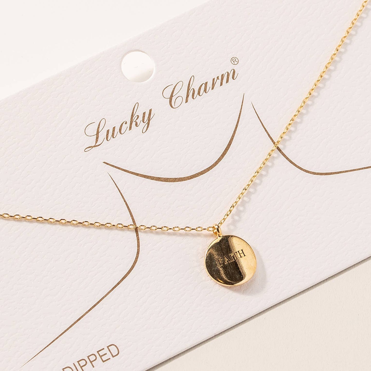 FAITH Charm Necklace