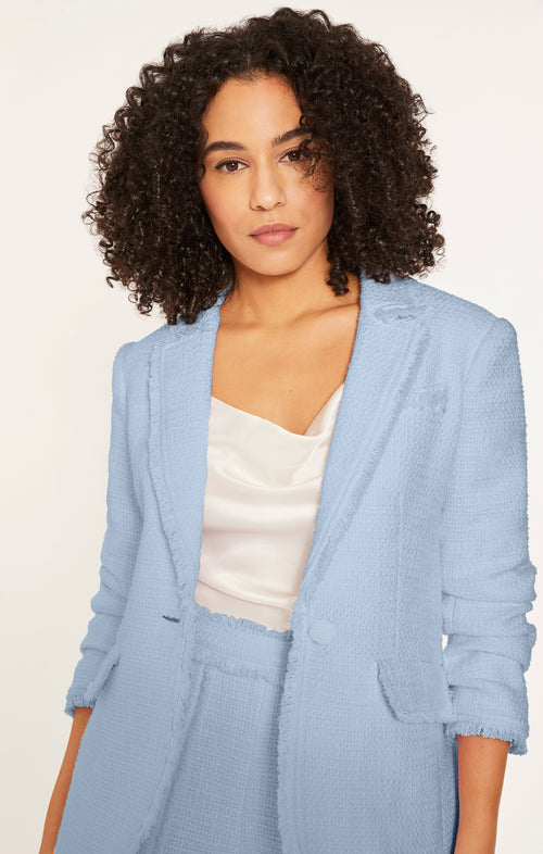 Cinq a Sept Boucle Khloe Blazer - Dream Blue