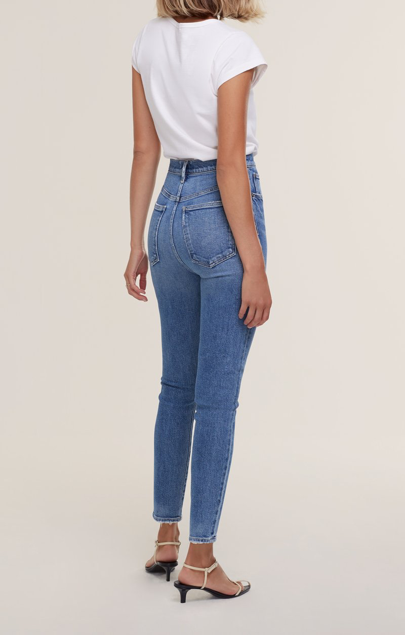AGOLDE PINCH WAIST SKINNY IN AMPED