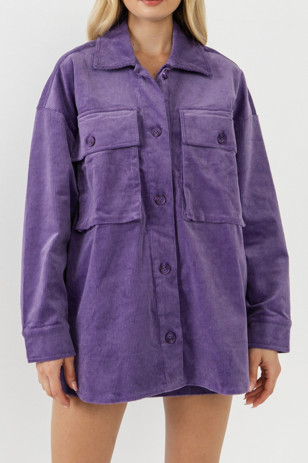 CORDUROY OVERSIZE JACKET