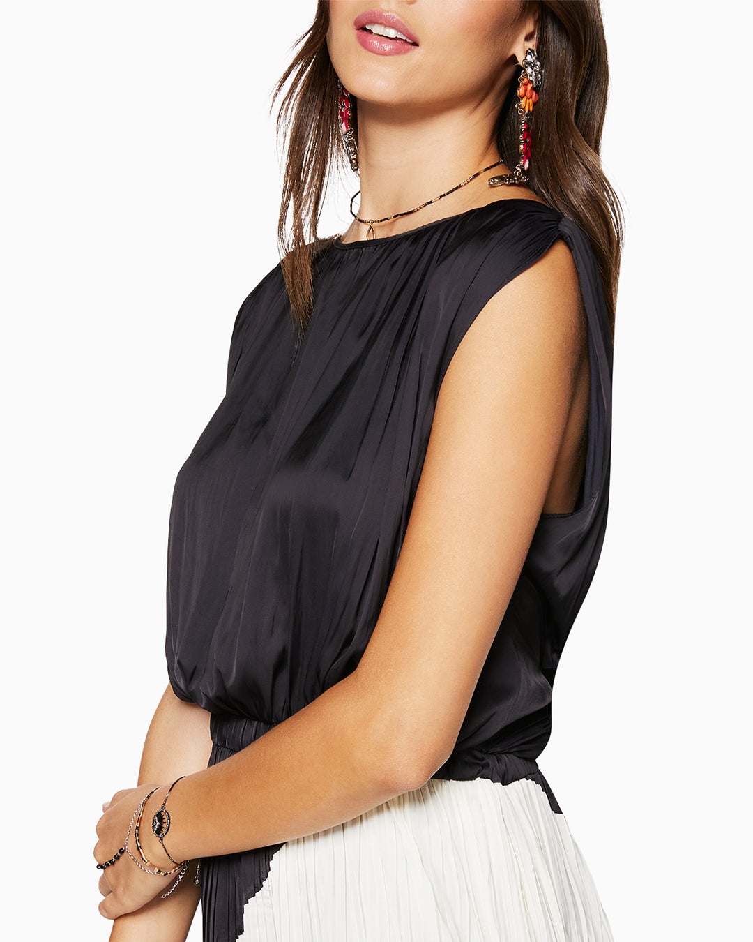 Ramy Brook Adena Smocked Midi Dress