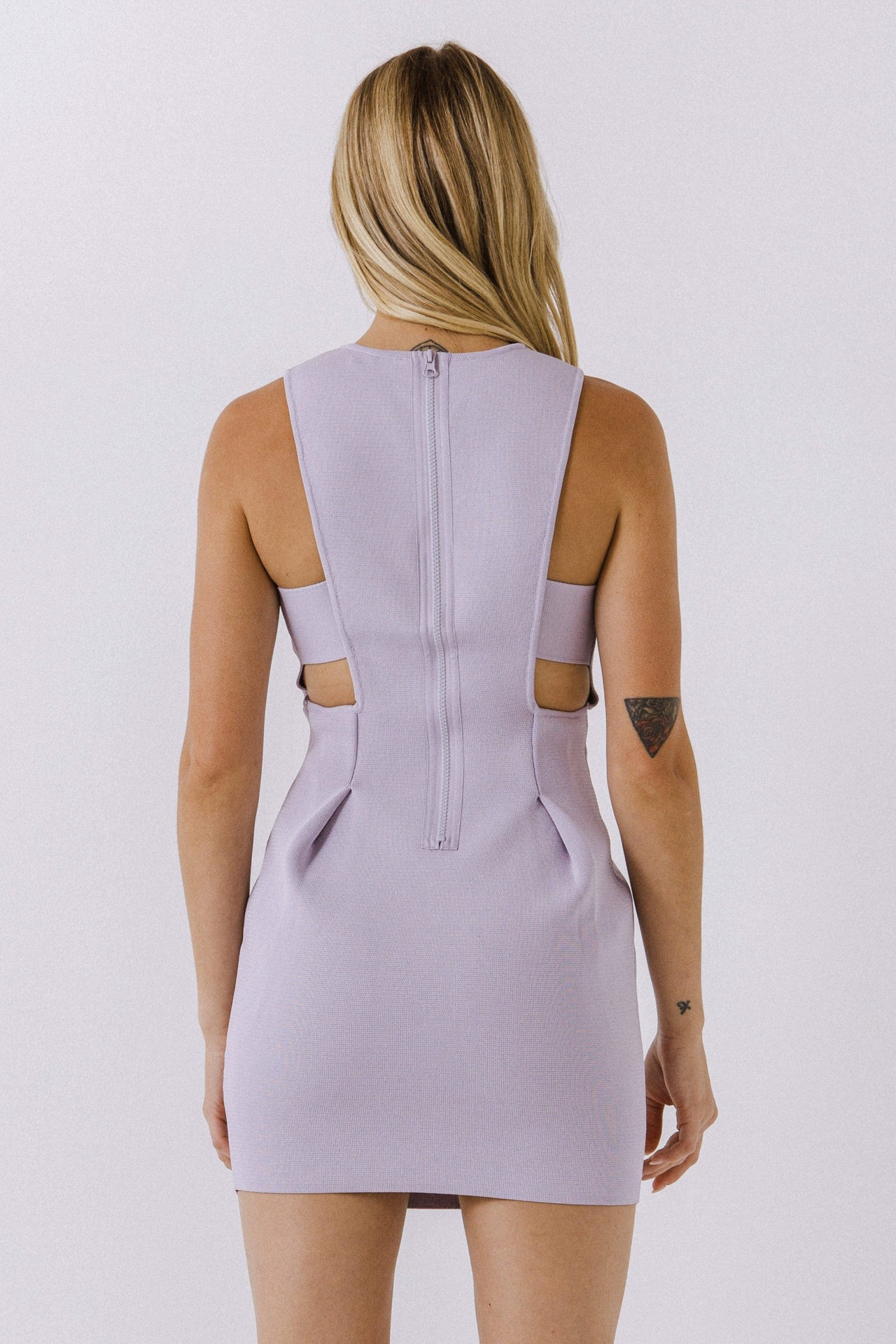 Lilac Knit Dress