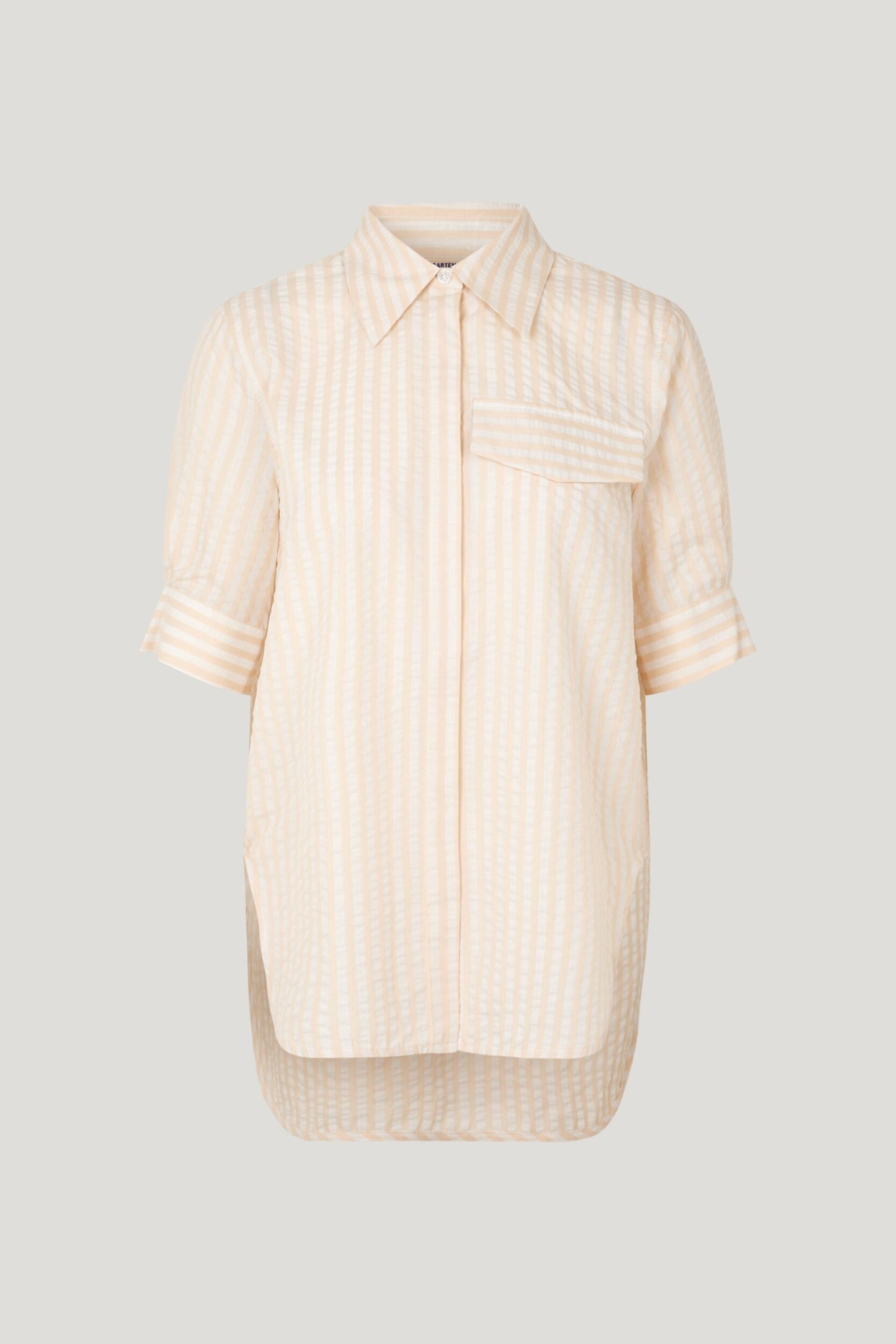 Baum Und Pferdgarten Majken Shirt - White Creme Stripe