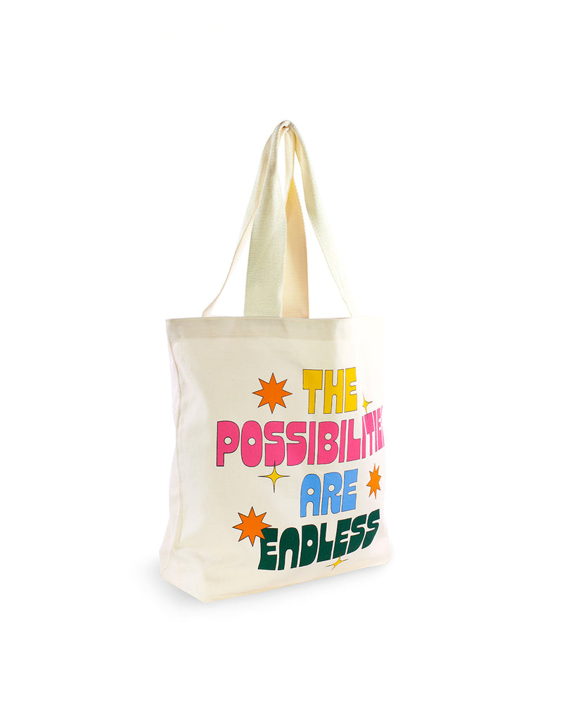 CANVAS TOTE - THE POSSIBILITIES ARE ENDLESS