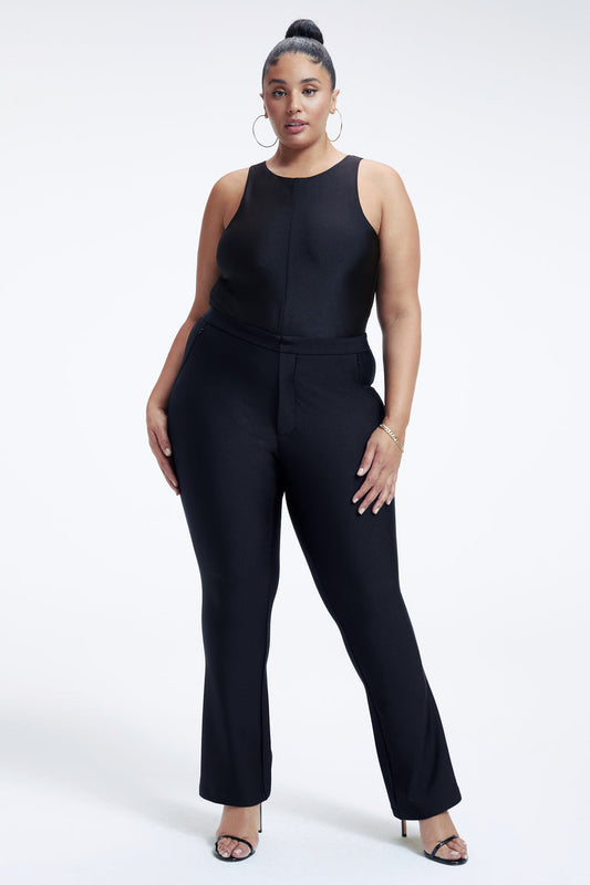 GOOD AMERICAN SHINE COMPRESSION BOOTCUT