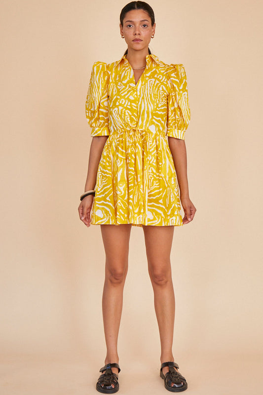 HUNTER BELL MCCAULEY DRESS - MARIGOLD PALMS