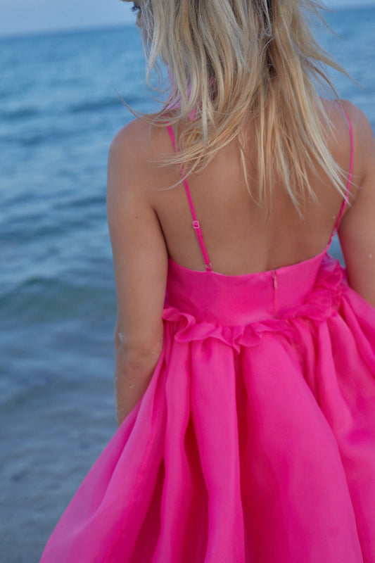 SELKIE CALI ROSEBUD DRESS