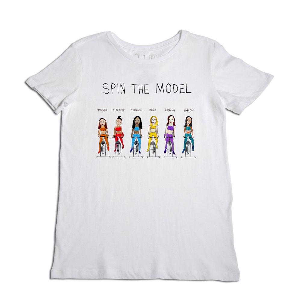 SPIN THE MODEL TEE