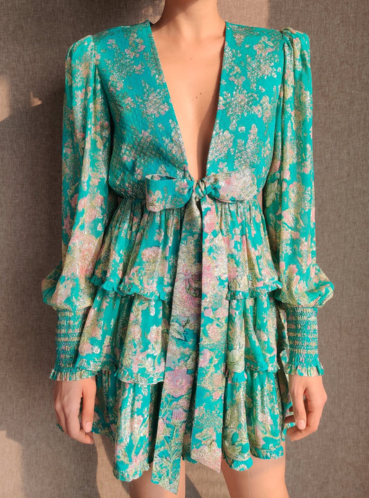 Hemant & Nandita Isha Short Dress