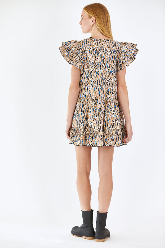 Hunter Bell Virginia Dress - Snowy Animal
