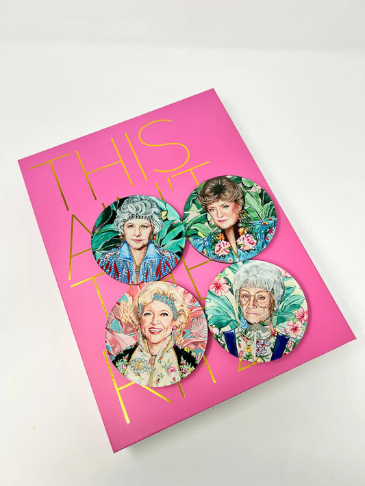 Golden Gals (Set of 4) Coasters