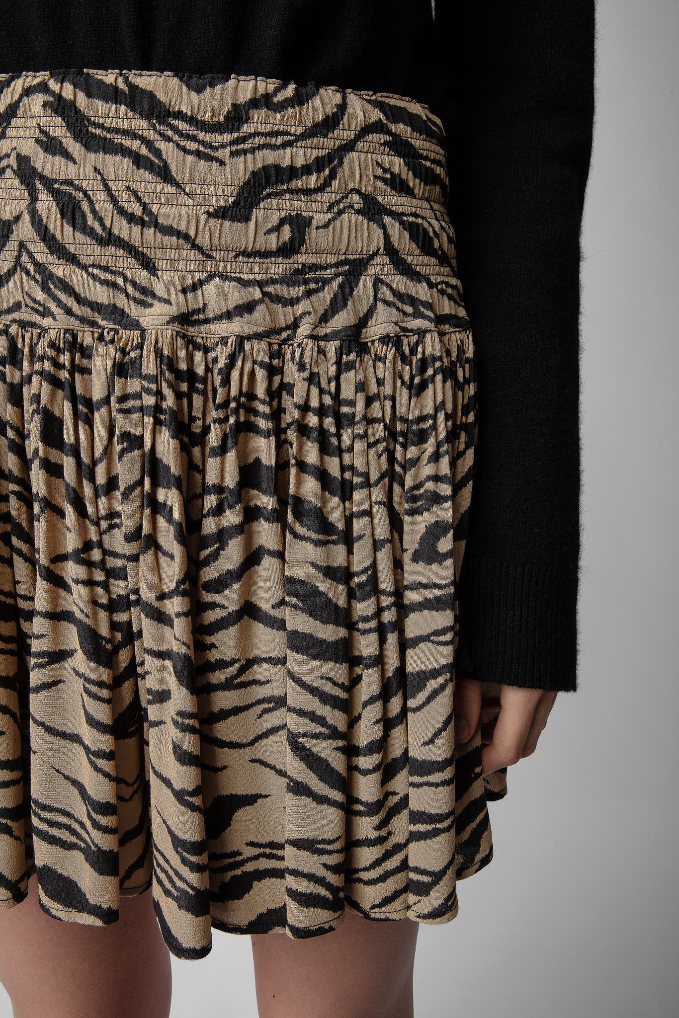 Zadig & Voltaire Jocky Tiger Skirt