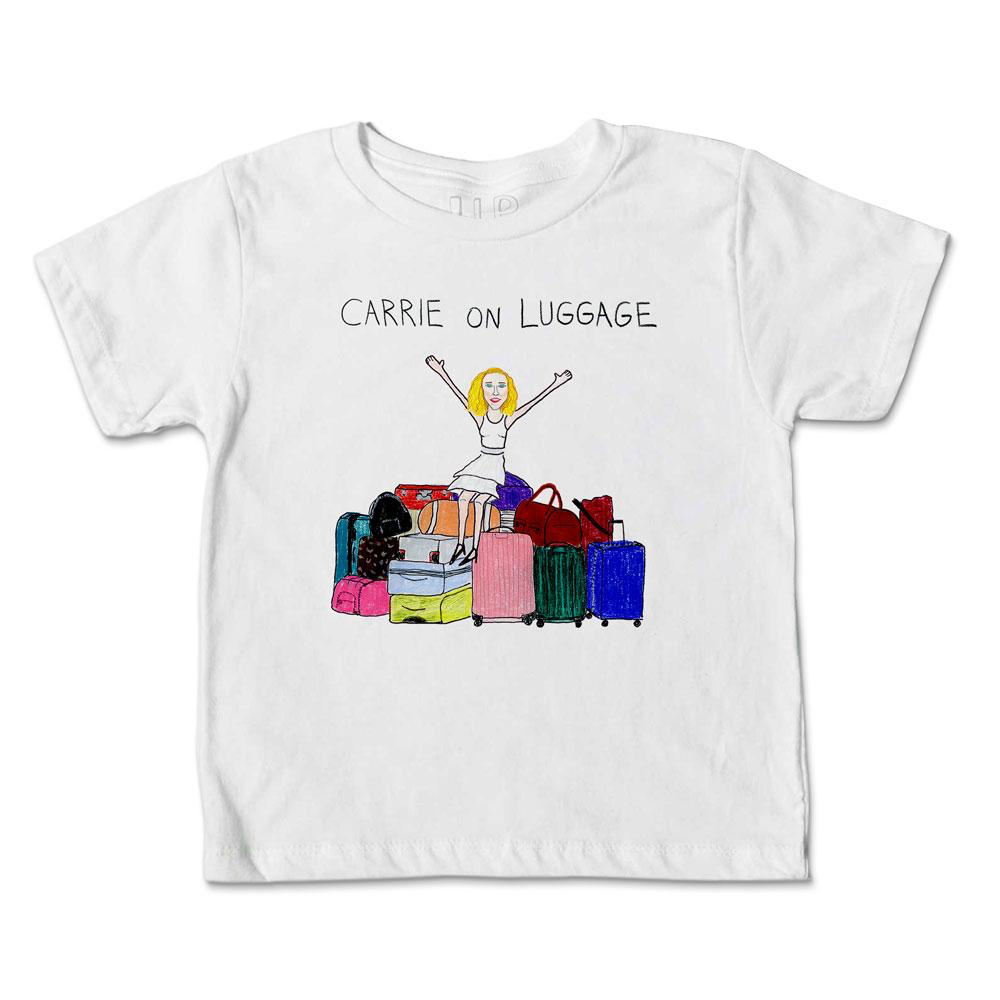 CARRIE ON LUGGAGE TEE