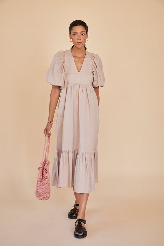 Hunter Bell Palmer Dress - Clay