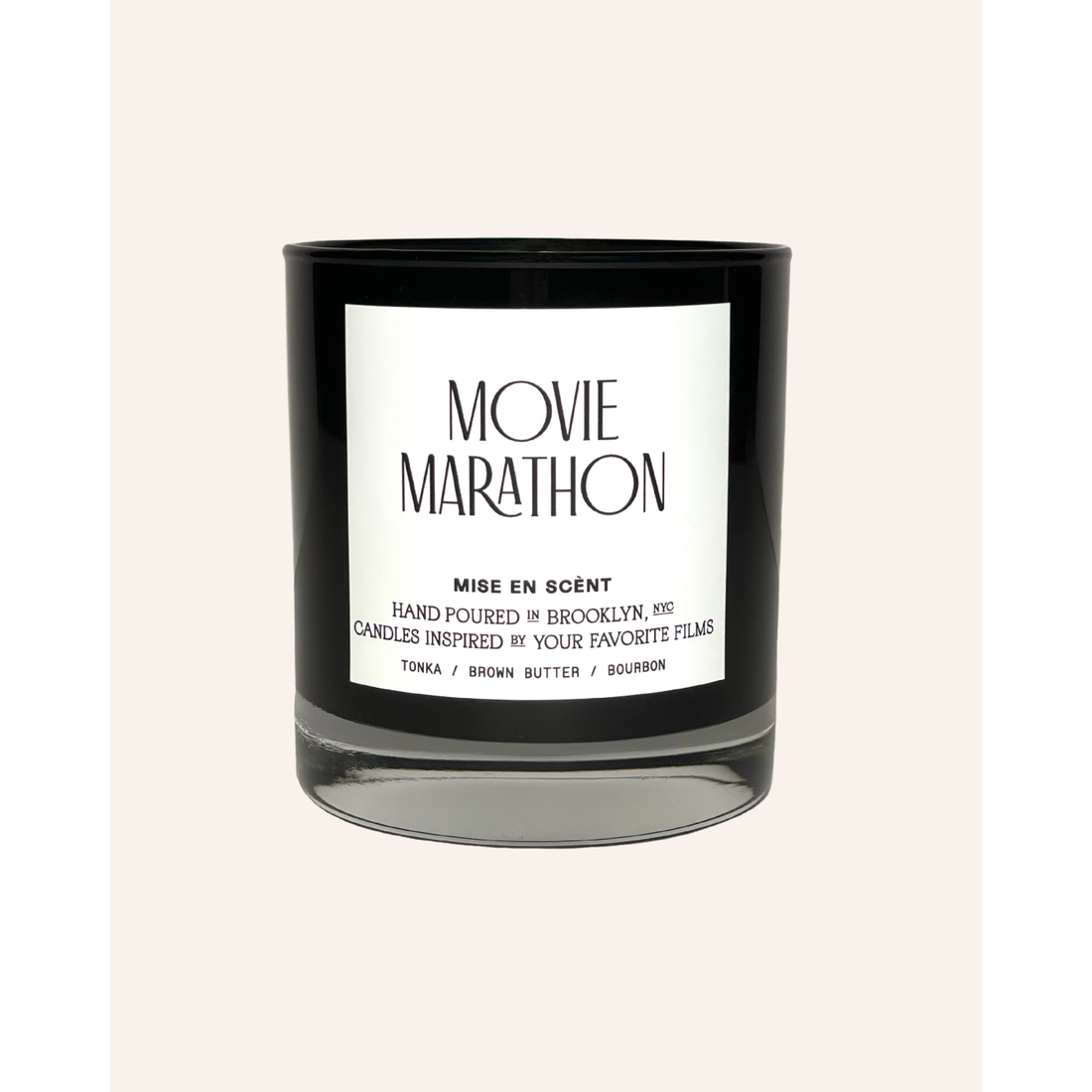 Movie Marathon Candle