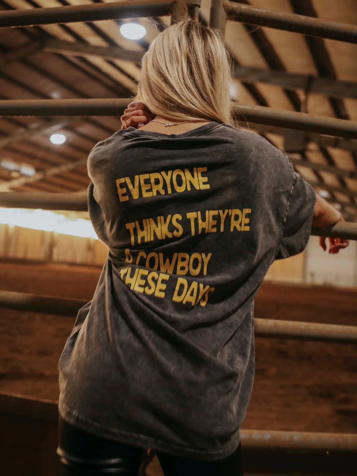 COWBOY THESE DAYS (front + back)