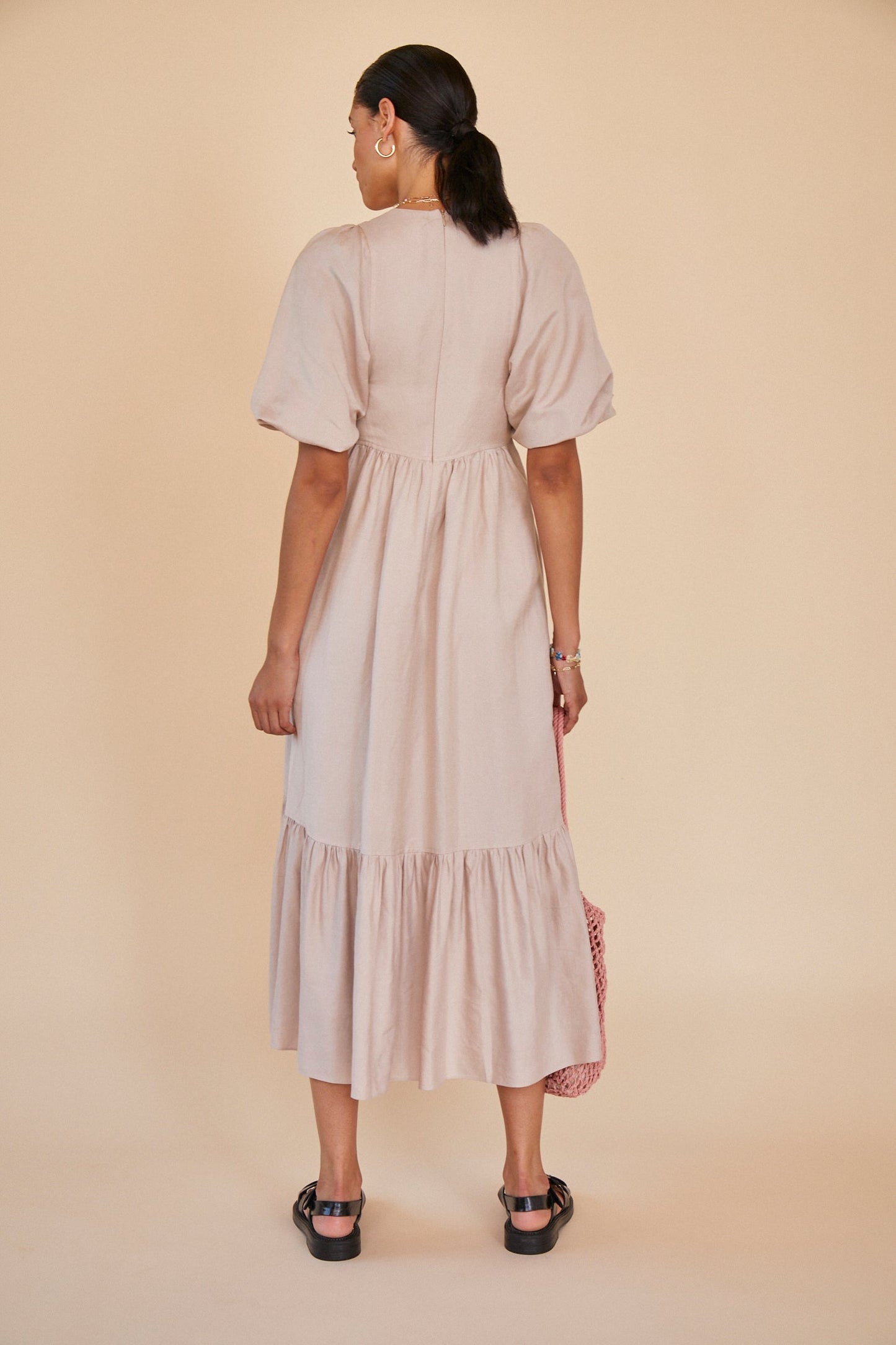 Hunter Bell Palmer Dress - Clay