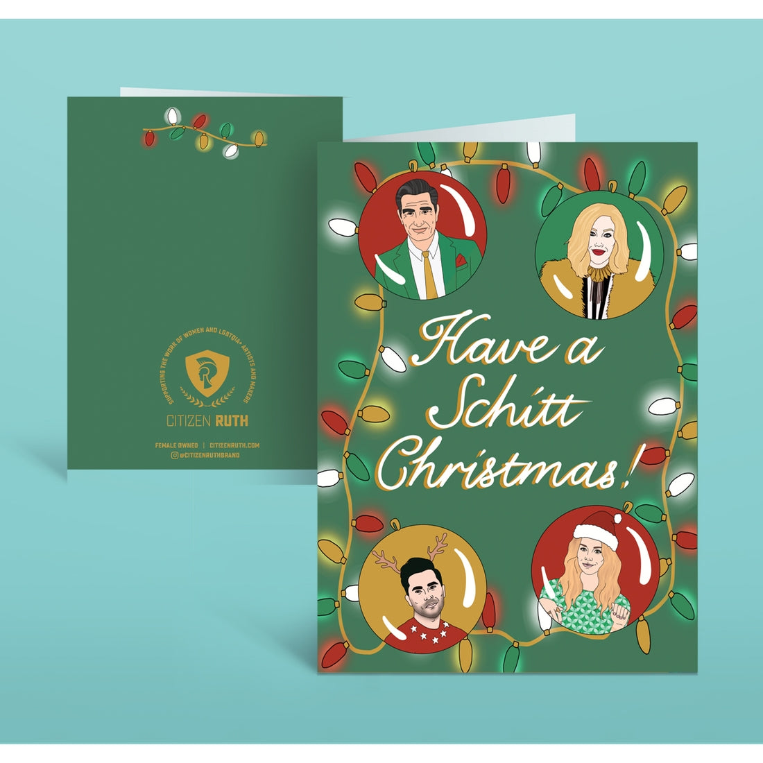 Schitt Christmas Card