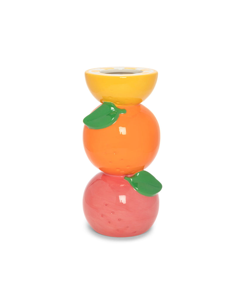 STACKED CITRUS VASE