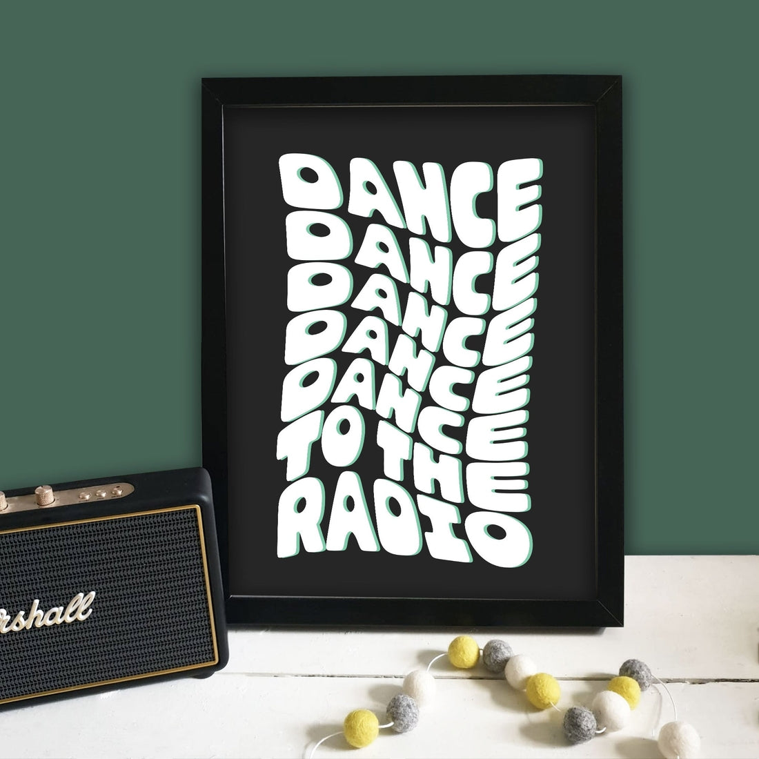 DANCE TO THE RADIO PRINT (29.7 x 42.0cm)