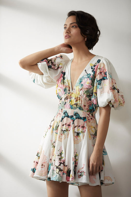 Hemant & Nandita Pastel Flex Dress