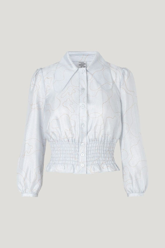 Baum Und Pferdgarten Minna Blouse - Grey Alto Vase