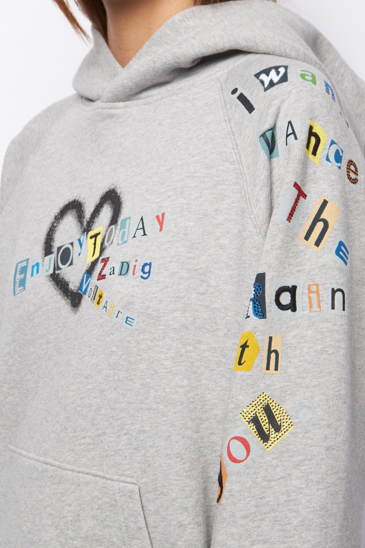 Zadig & Voltaire Sweatshirt Georgy Multicusto Heart