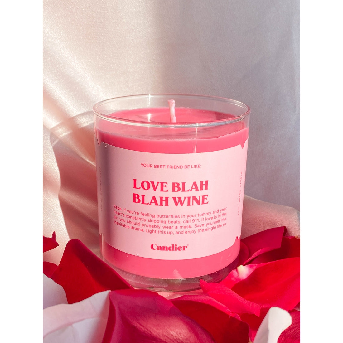 Blah Blah Love Candle