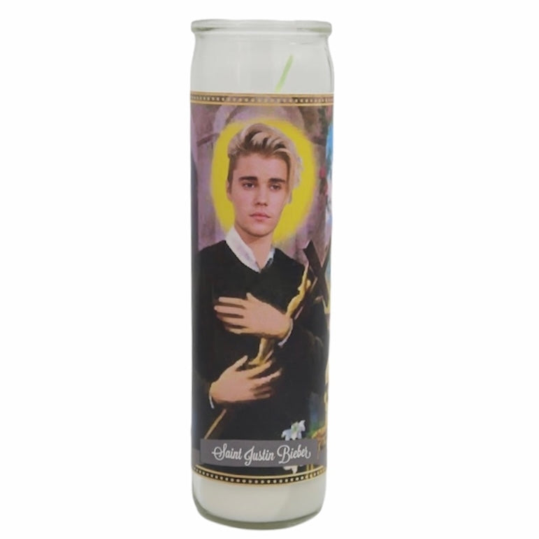 Justin Bieber Candle