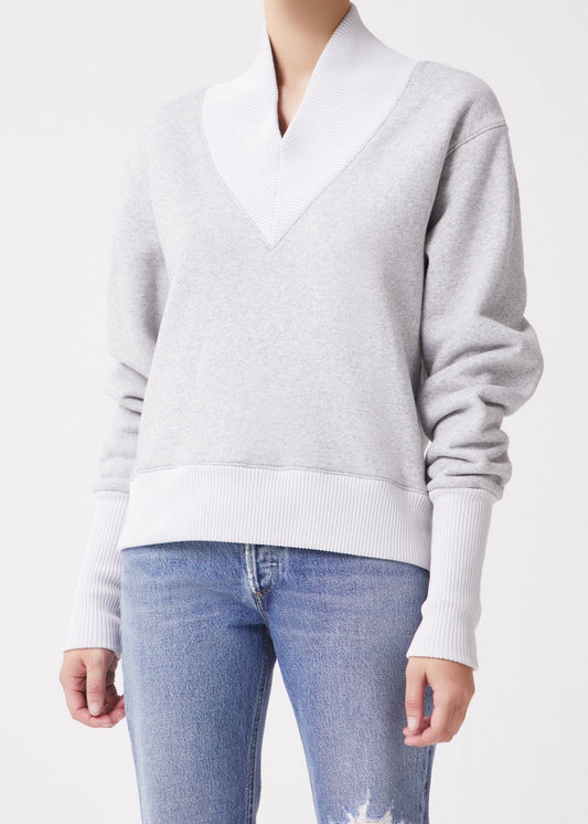 Agolde Klara Sweatshirt in Grey