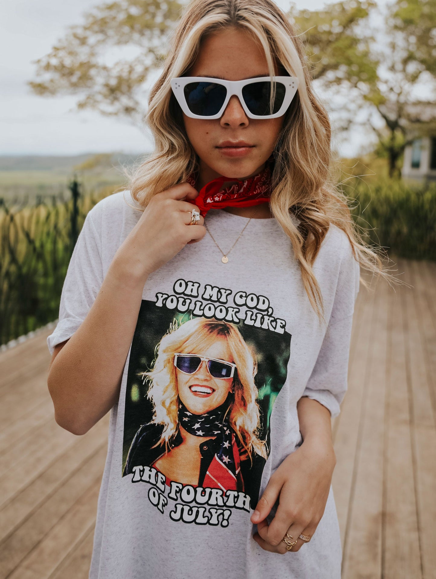 YOU LOOK LIKE THE 4TH OF JULY TEE