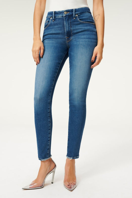 GOOD AMERICAN GOOD LEGS JACKED STEP HEM