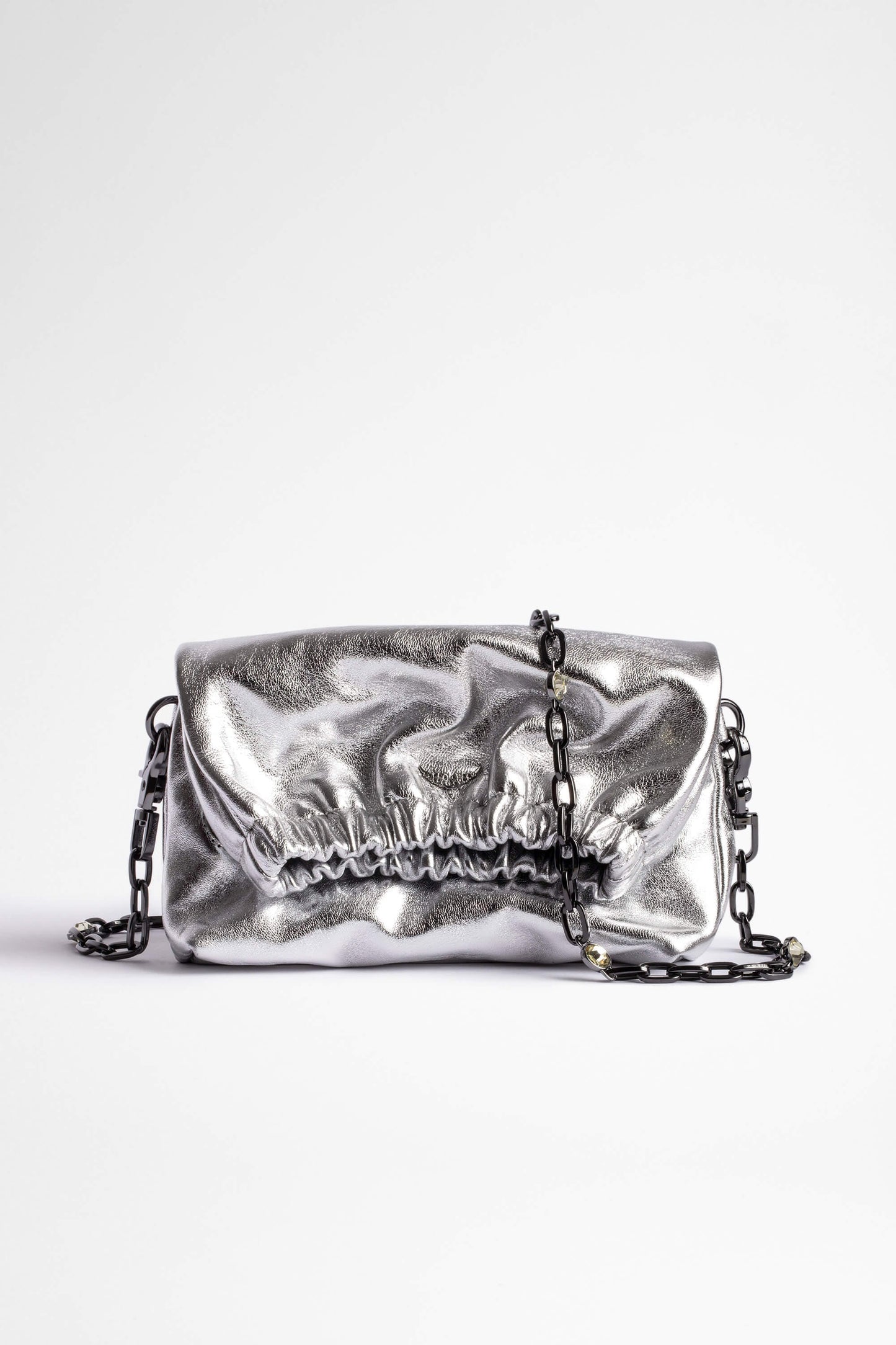 Zadig + Voltaire Rockyssime Metallic Bag
