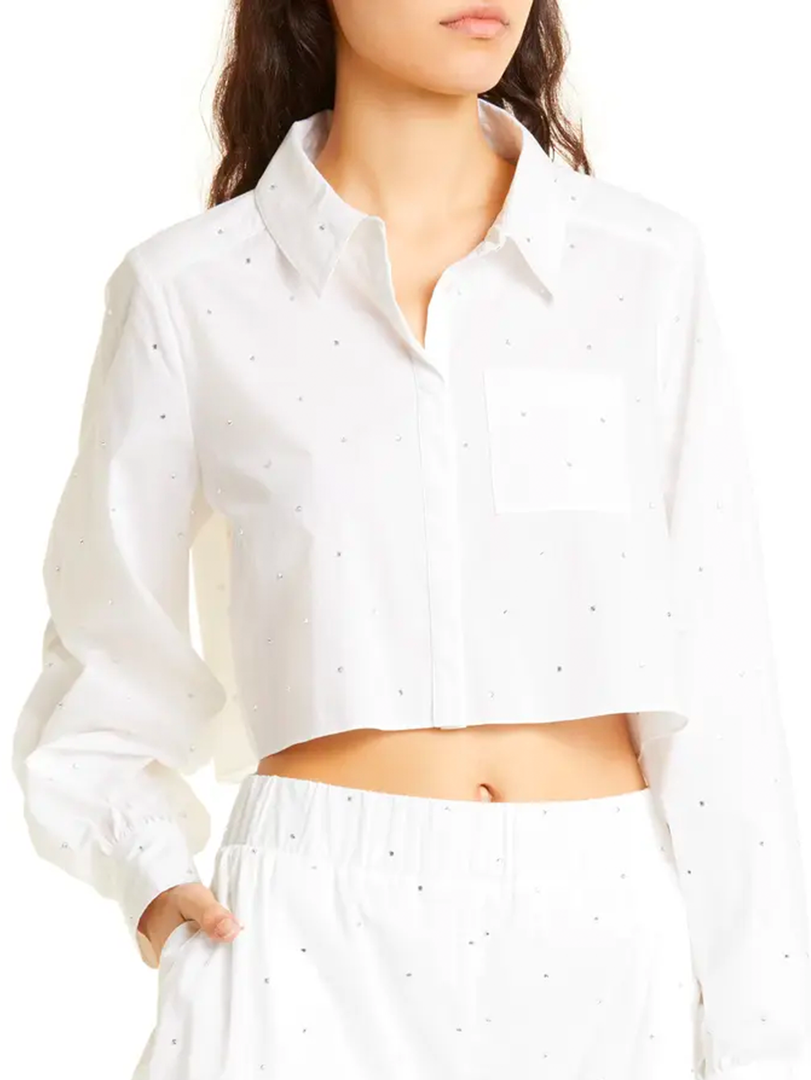 Cinq a Sept Cropped Selina Top