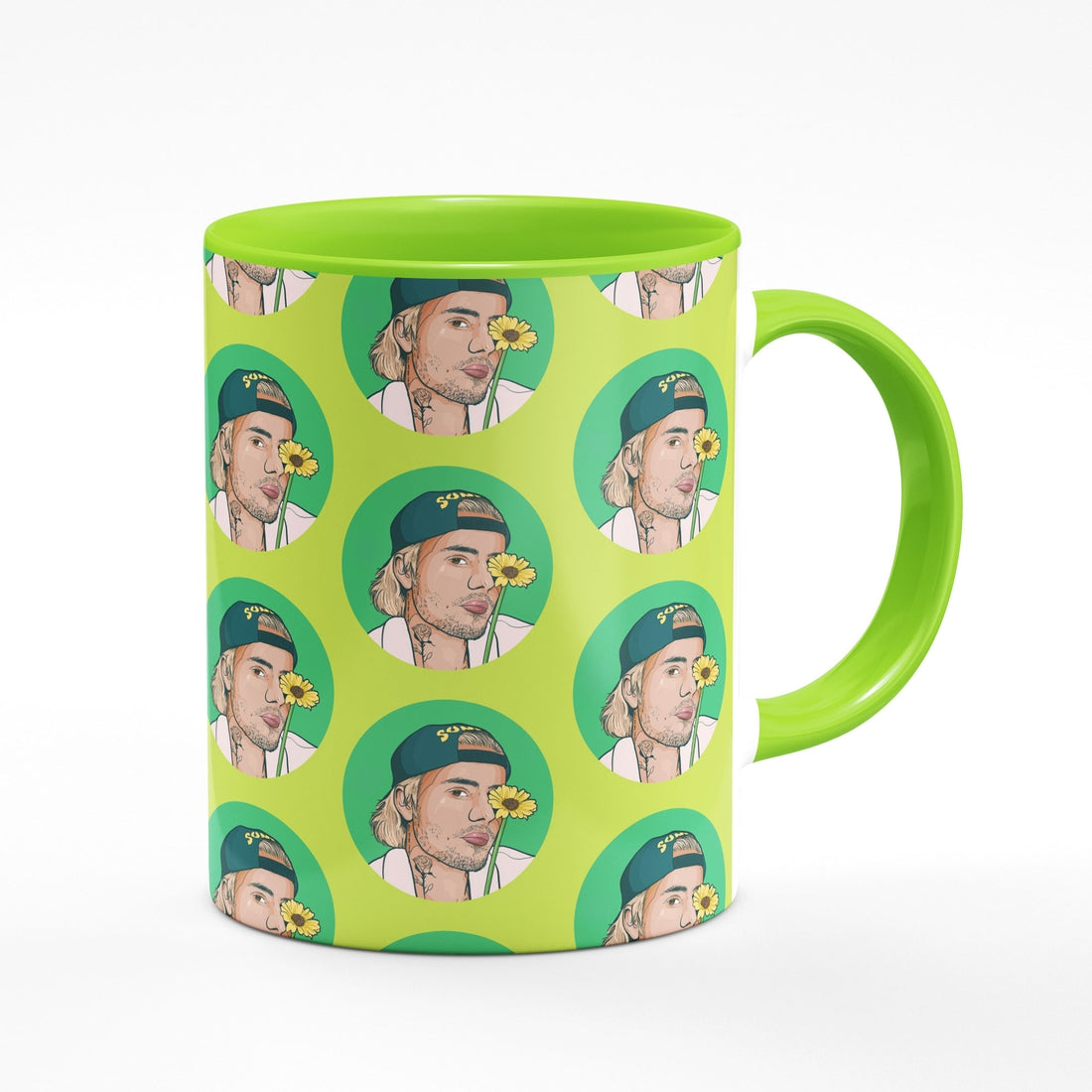 JUSTIN GREEN MUG
