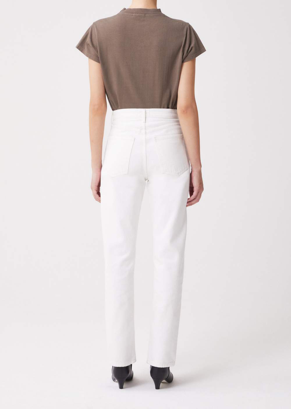 AGOLDE ANIKA CAP SLEEVE TEE