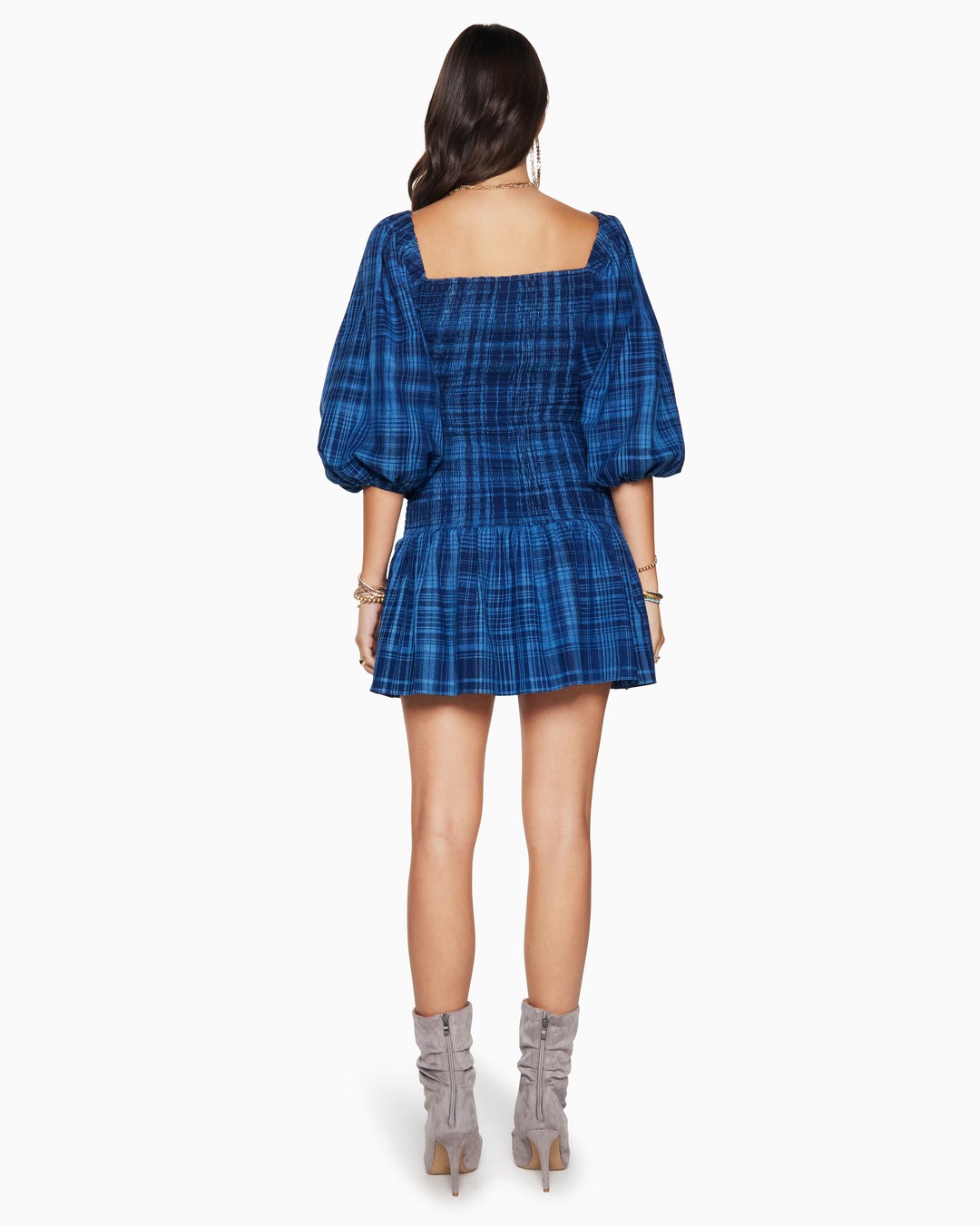 Ramy Brook CAROLINE TIE FRONT MINI DRESS