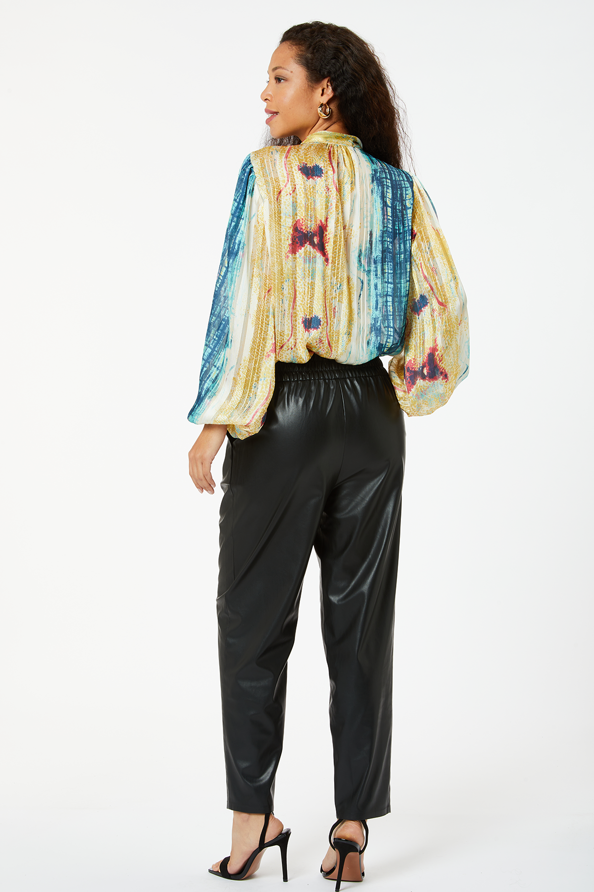 Zefir Shimmery Green Blouse