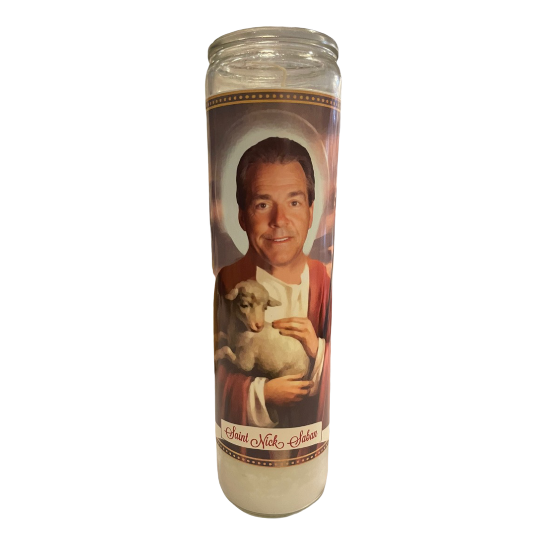 Nick Saban Candle