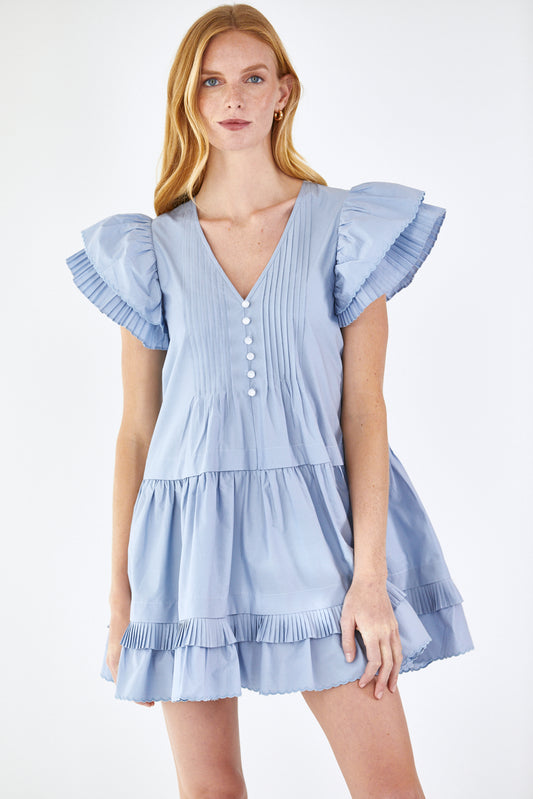 Hunter Bell Virginia Dress - Periwinkle