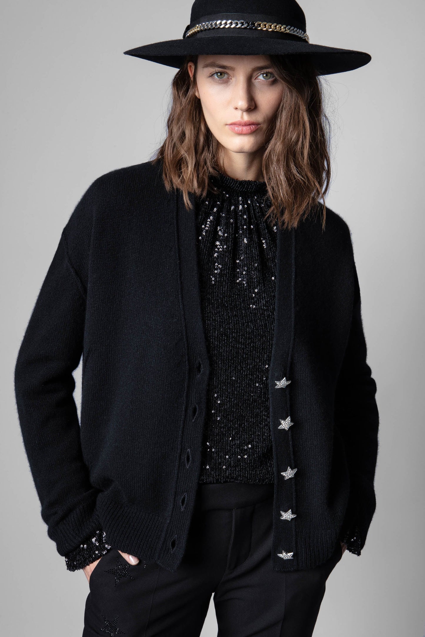 Zadig + Voltaire Mirka Bijou Cardigan