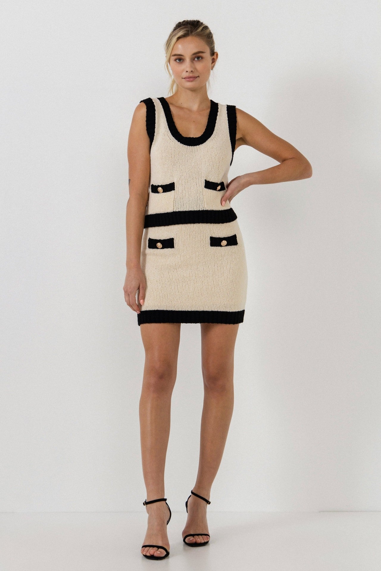 ELLA KNIT MINI SKIRT