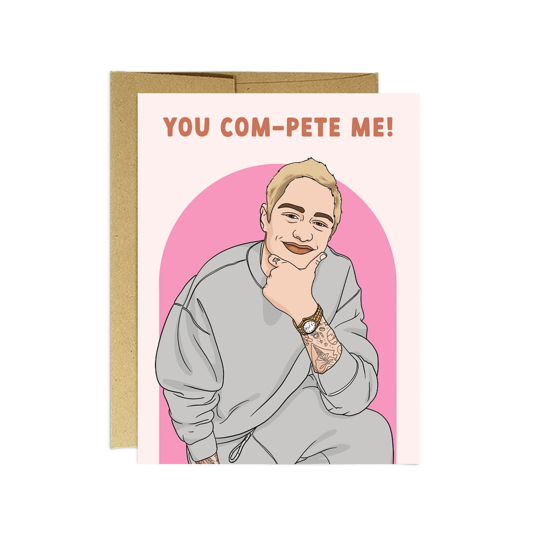 You Com-Pete Me | Funny V-Day Card