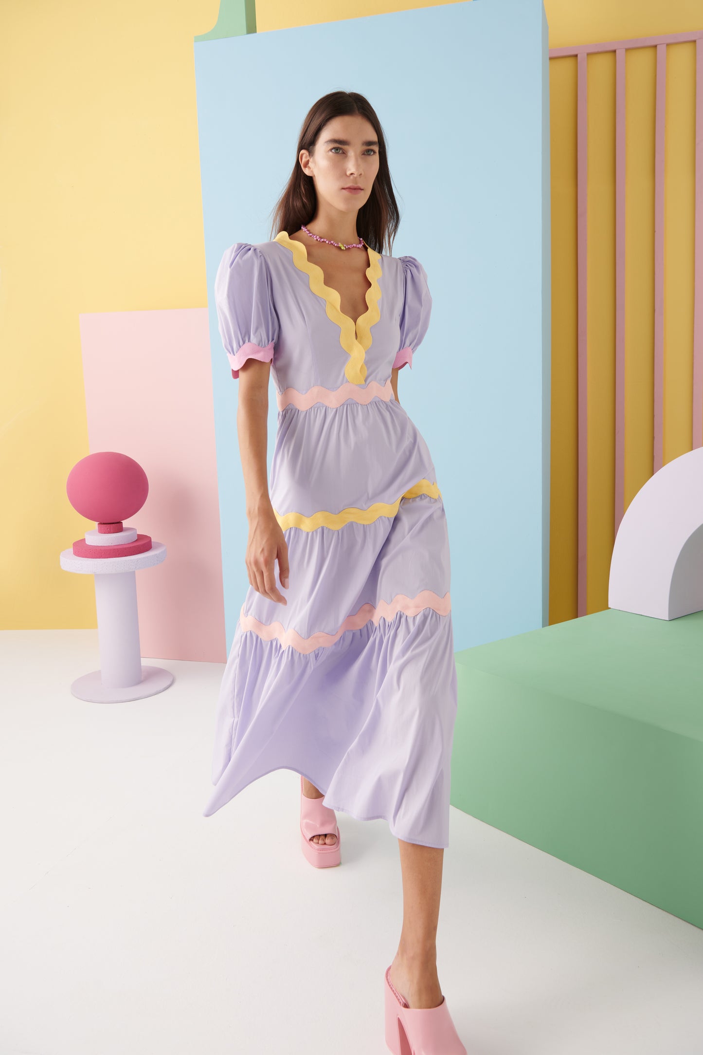 Celia B Aqua Dress - Purple