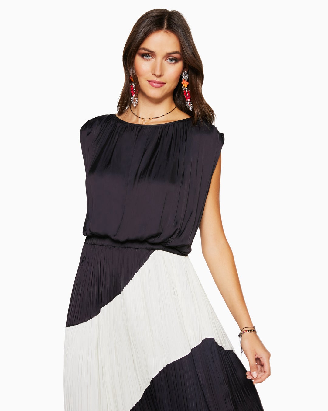 Ramy Brook Adena Smocked Midi Dress