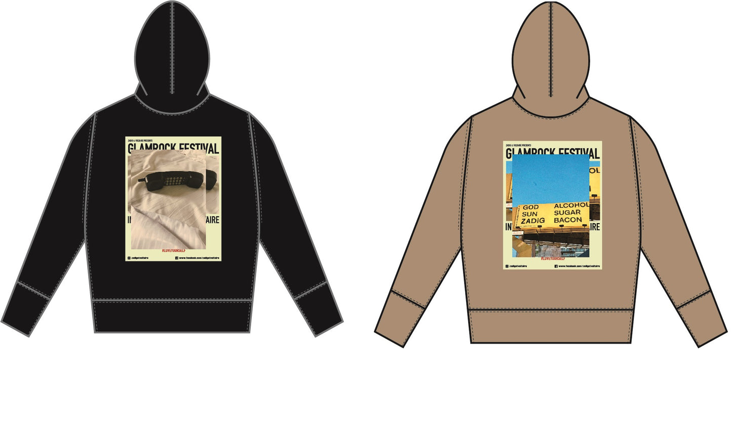 Zadig and Voltaire Spencer Photoprint