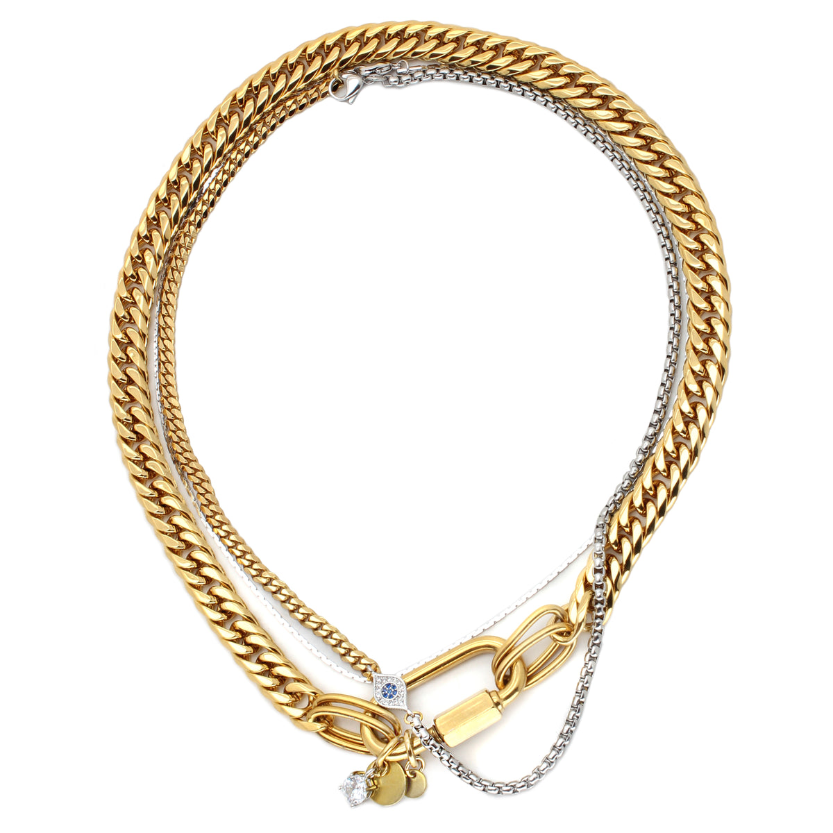 MAYA LAYERED NECKLACE SET