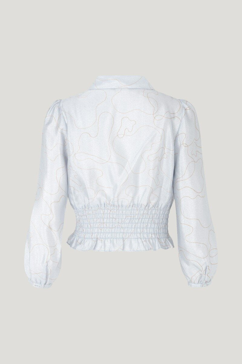 Baum Und Pferdgarten Minna Blouse - Grey Alto Vase